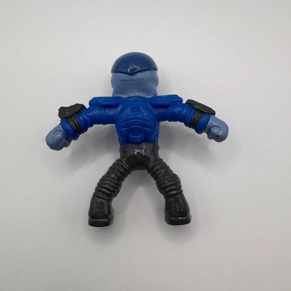 Burger King Small Soldiers Alien Action Figure Blue Tactical Toy 2001 BKC 3in